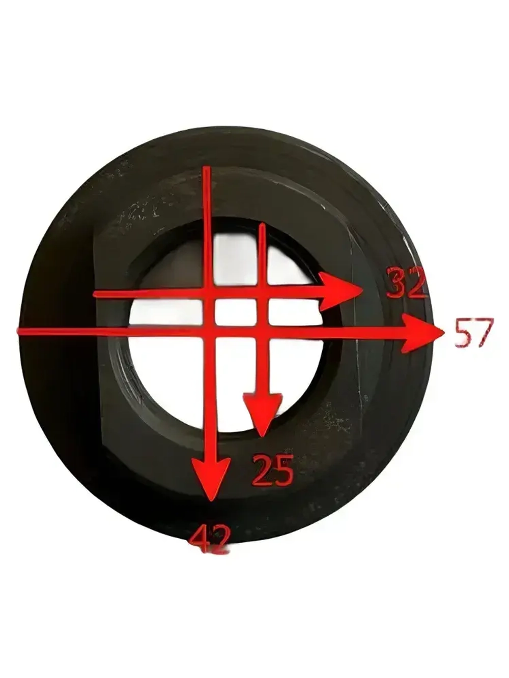 гайка специальная и втулка зажимная для ИЭ-6009 А4.2 (комплект)