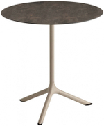 Стол ламинированный обеденный Scab Design Tripe, тортора, кортен