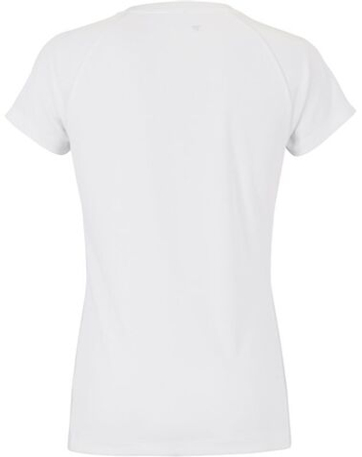 Женская теннисная футболка Tecnifibre Lady F2 Airmesh - white/royal