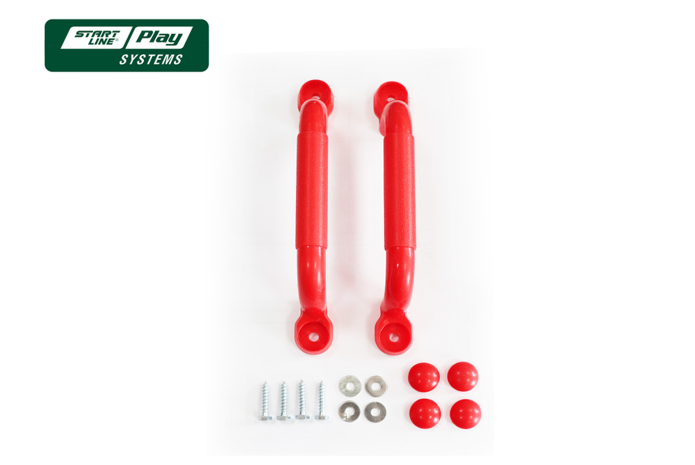 Пластиковый набор ручек красный