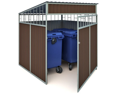 Навес для мусорных баков МФ-1.45-1 (на 2 контейнера)