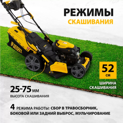 Газонокосилка бензиновая Denzel GLD-520SP-VE 58806