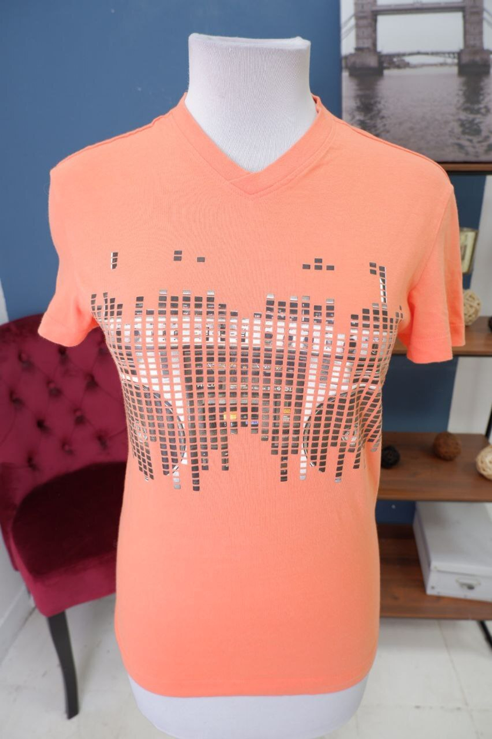 Футболка Sela  с принтом 42 размер