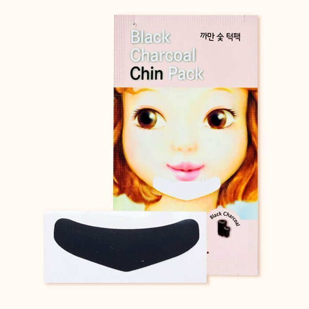 Патч очищающий для подбородка Etude House Black Charcoal Chin Pack, 0.6 мл.