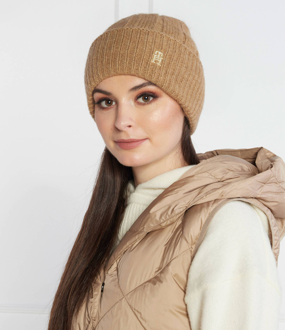 Шапка TIMELESS Tommy Hilfiger - коричневый(AW0AW15307)