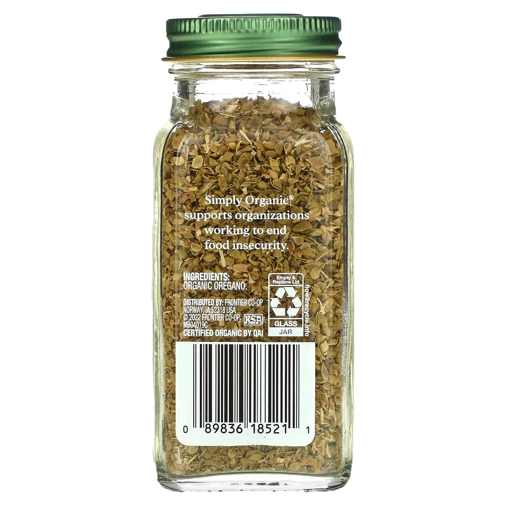 Simply Organic, Орегано, 21 г (0,75 унции)