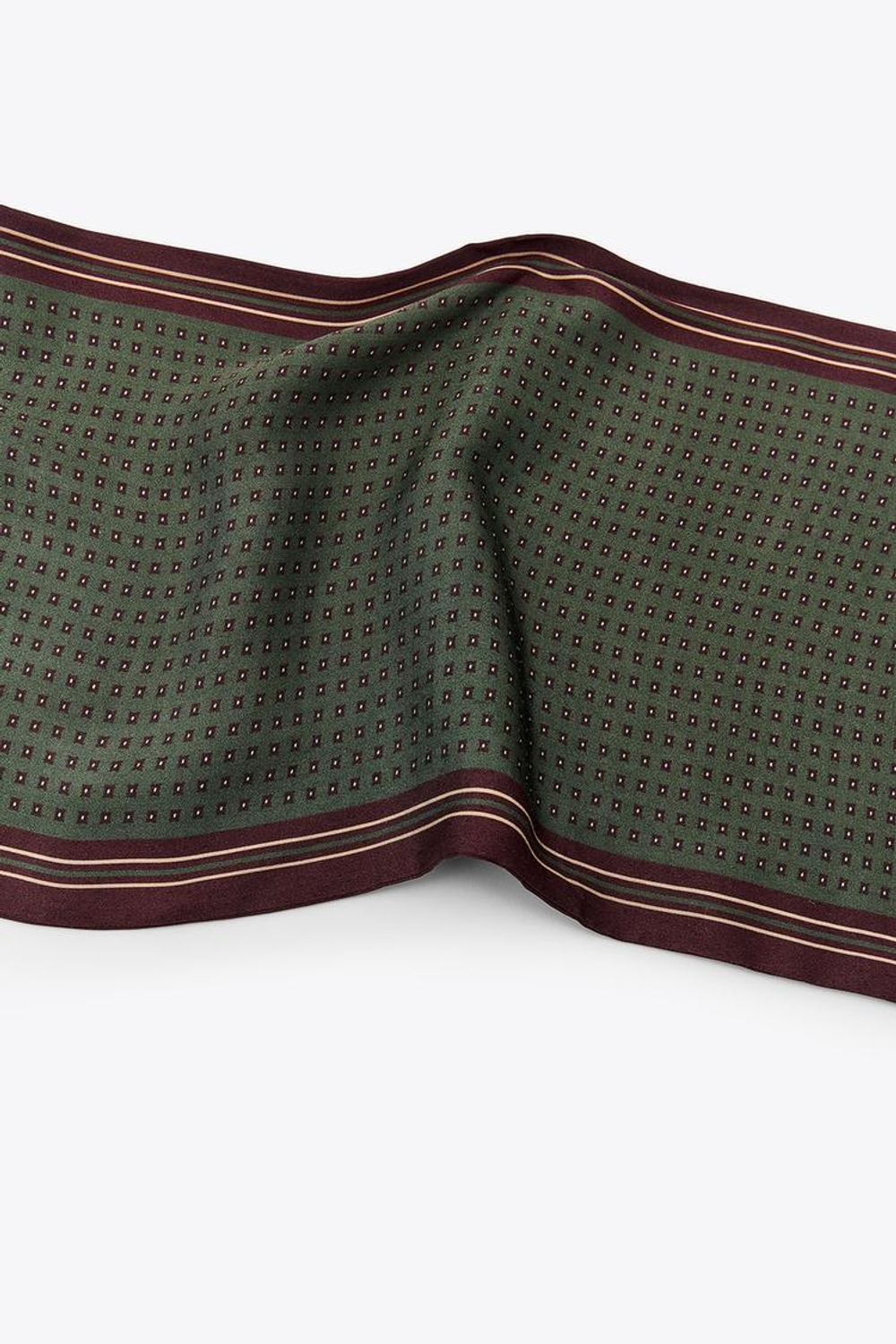 ZARA ПЛАТОК С АТЛАСНЫМ ПРИНТОМ, РАЗНОЦВЕТНЫЙ