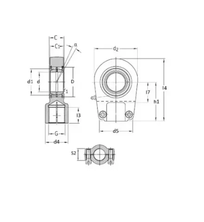 Шарнирный наконечник TAPRU550 TECHNIX