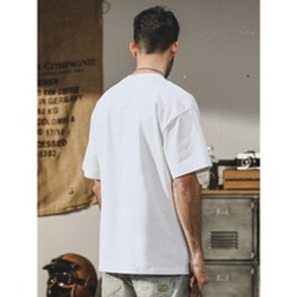 Футболка мужская короткий рукав ,круглый ворот,гладкий хлопок 250 г .