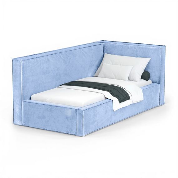 Кровать Бевер ПРАВАЯ 90 с ортопедическим основанием без ПМ Небби/Nebby 311