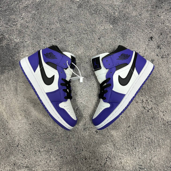 Кроссовки Nike Air Jordan 1 High Court purple white