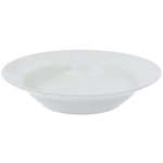 Тарелка фарфоровая глубокая 24см 500мл «Идиллия» Белье