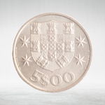 Portugal, 5 Escudos, 1980, VF