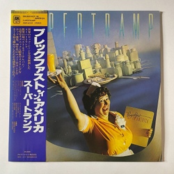 Винтажная виниловая пластинка LP Supertramp Breakfast In America (Japan 1979) (Obi) Gone Hollywood AMP-6034
