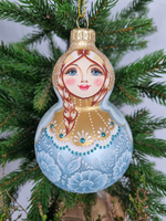 Матрешка стеклянная Юлия