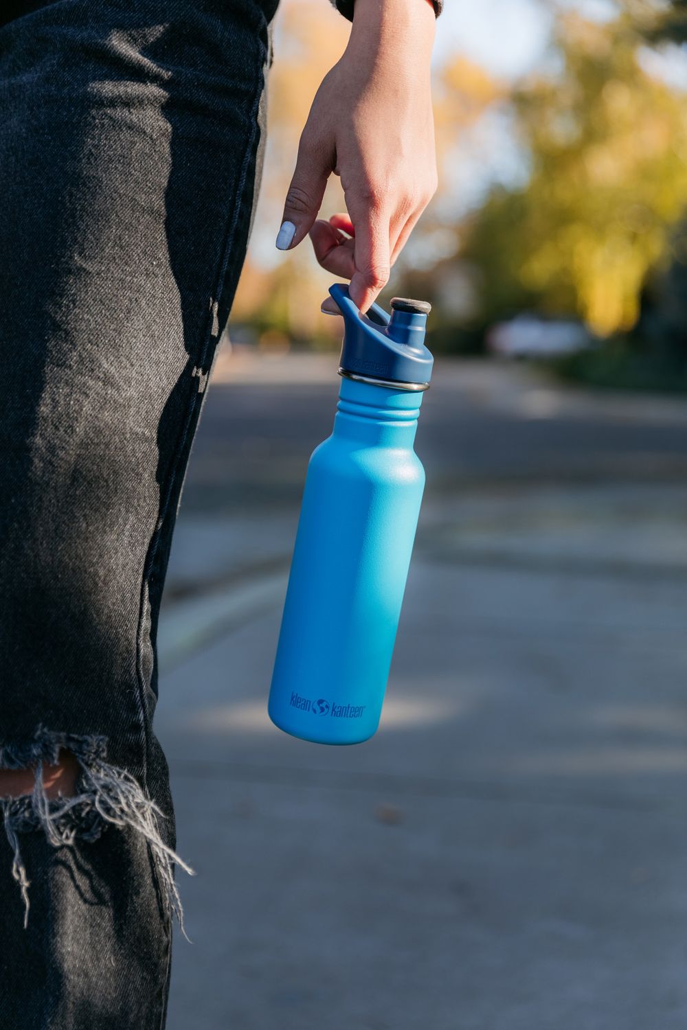 Бутылка Klean Kanteen Classic Narrow Sport 18oz (532 мл) Hawaiian Ocean