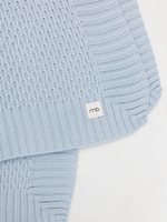 Плед мун из 100% хлопка, Небесный