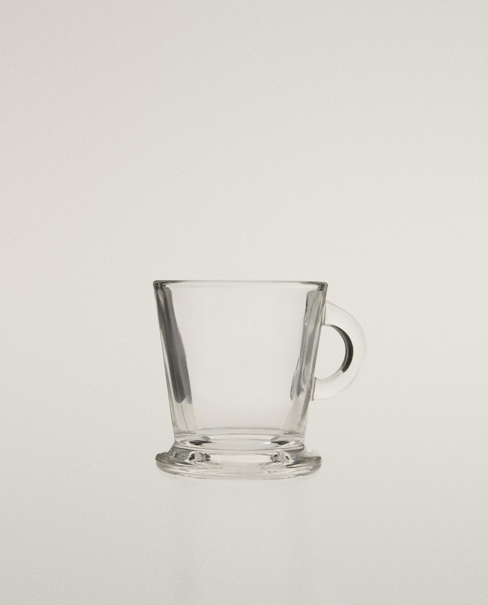 Zara Home чашка из стекла, цвет прозрачный, 6.5 см