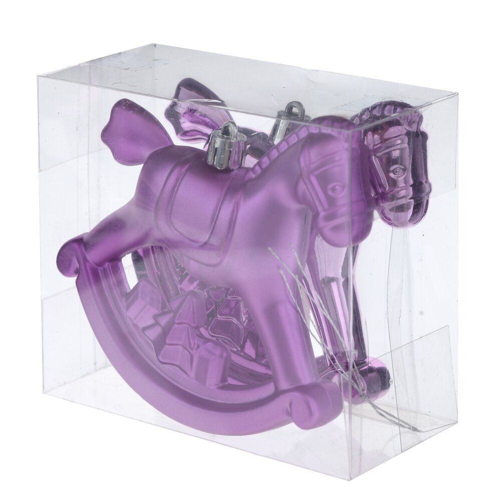 GAEM Набор из 2шт, Украшение новогоднее "Лошадка", L11 W5 H10 см