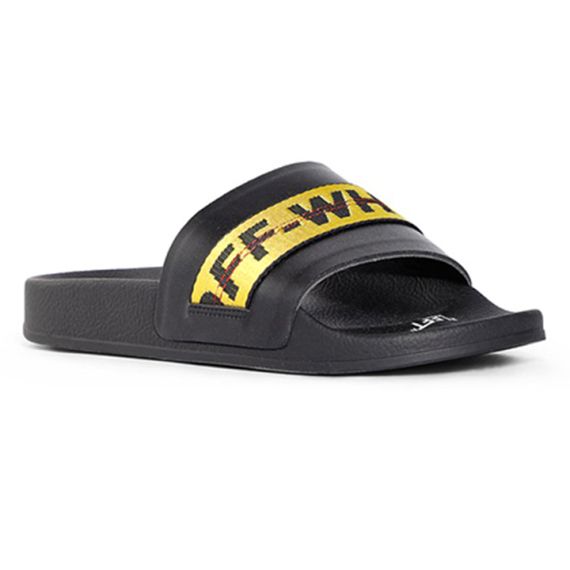 Off-White Industrial Slider 'Black Yellow'