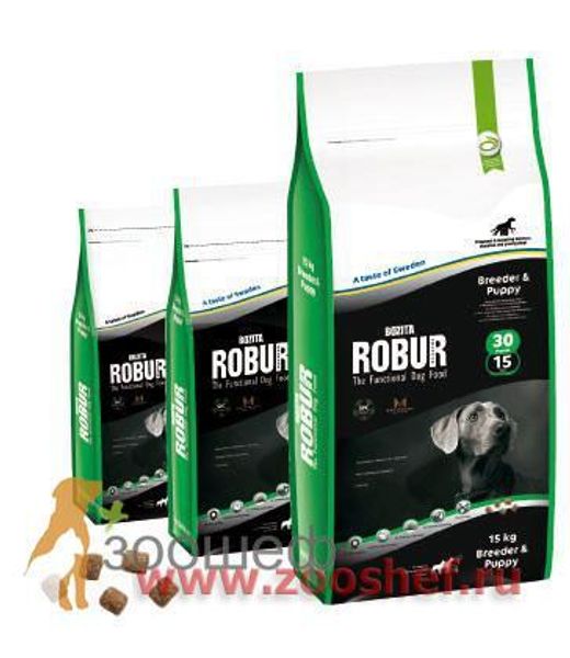 Обзор Bozita Robur Breeder &amp; Puppy для щенков