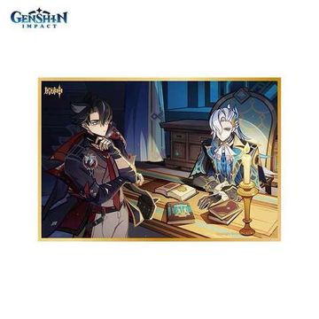 Доска Шикиши Genshin Impact To the Stars Shining in the Depths Ризли и Нёвиллет 6942421132806