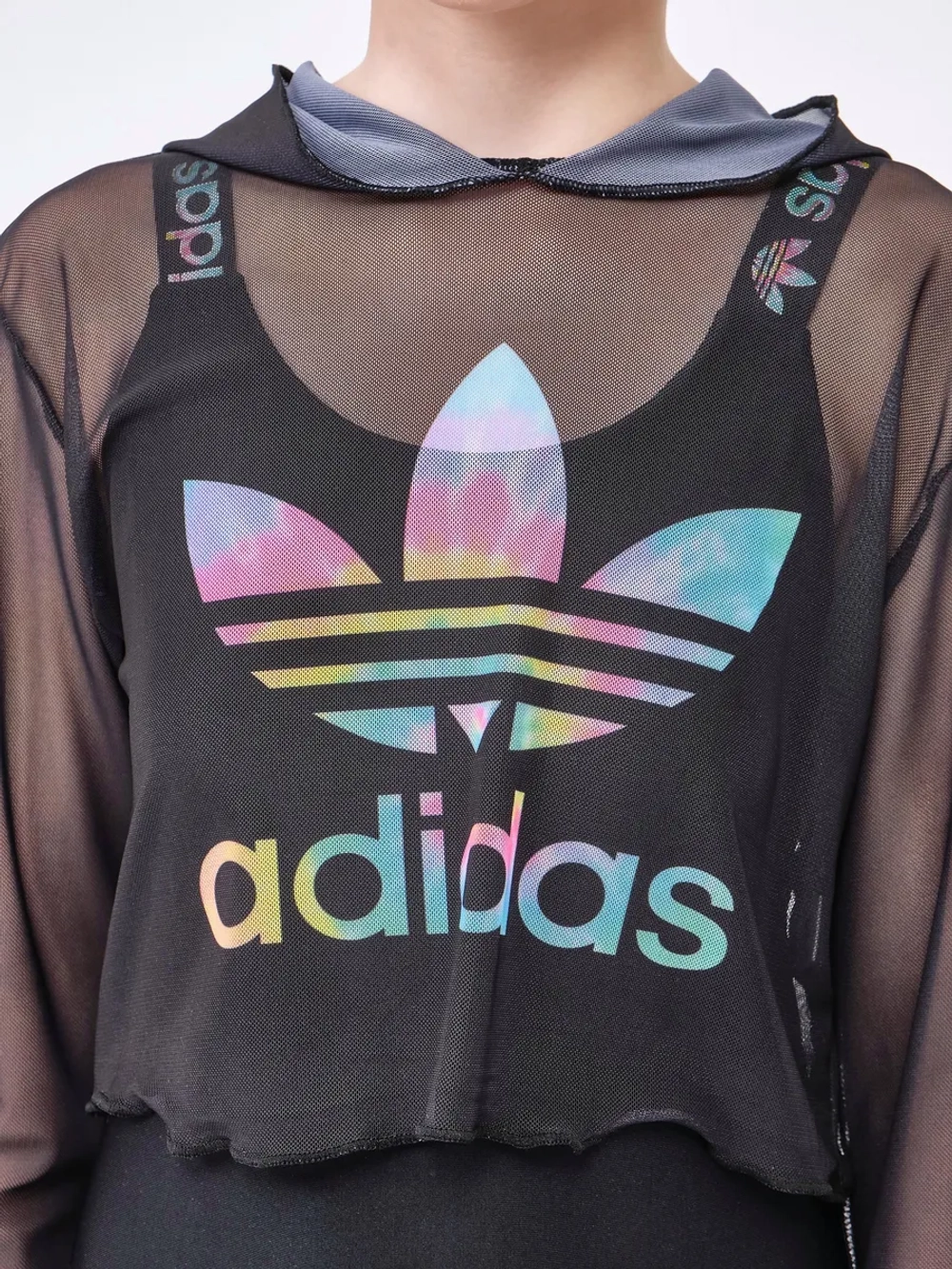 купальник слитный спортивный топ с капюшоном