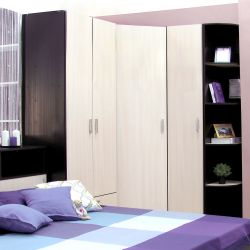 Пенал 400 Уфимка (венге/дуб молочный), МФ 1+1