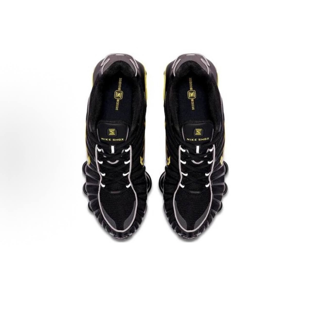 Nike Shox TL “Black Dynamic Yellow Metallic Silver”