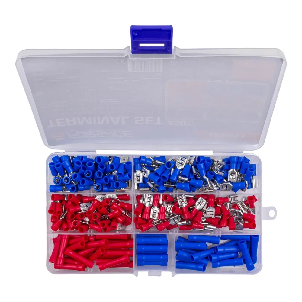 Коннекторы обжимные электрические 250шт. Forsage F-068911
