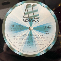 Винтажная виниловая пластинка LP Jackson 5 Christmas Album (Japan 1984) (Obi) The Little Drummer Boy