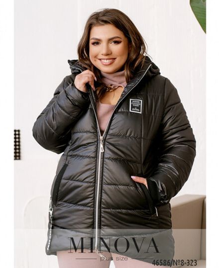 Куртка 8-323-чёрный Minova Фото 2