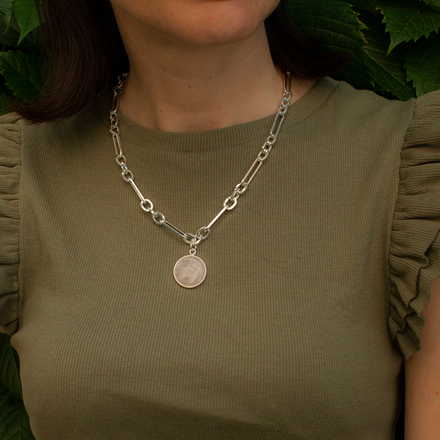 Колье Fiore Luna ROSE QUARTZ LN5149 R/S