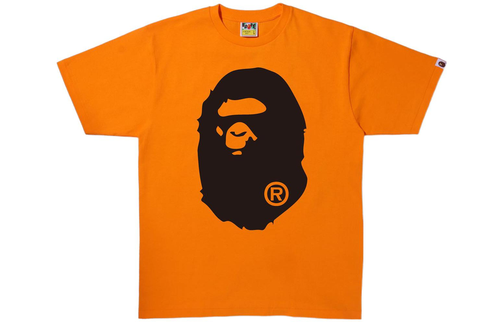 A Bathing Ape Bicolor Big Ape Head Tee Ss22