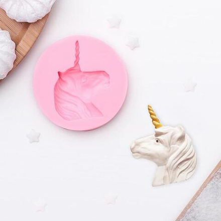 Молд "Единорог" 6,3×1,4 см