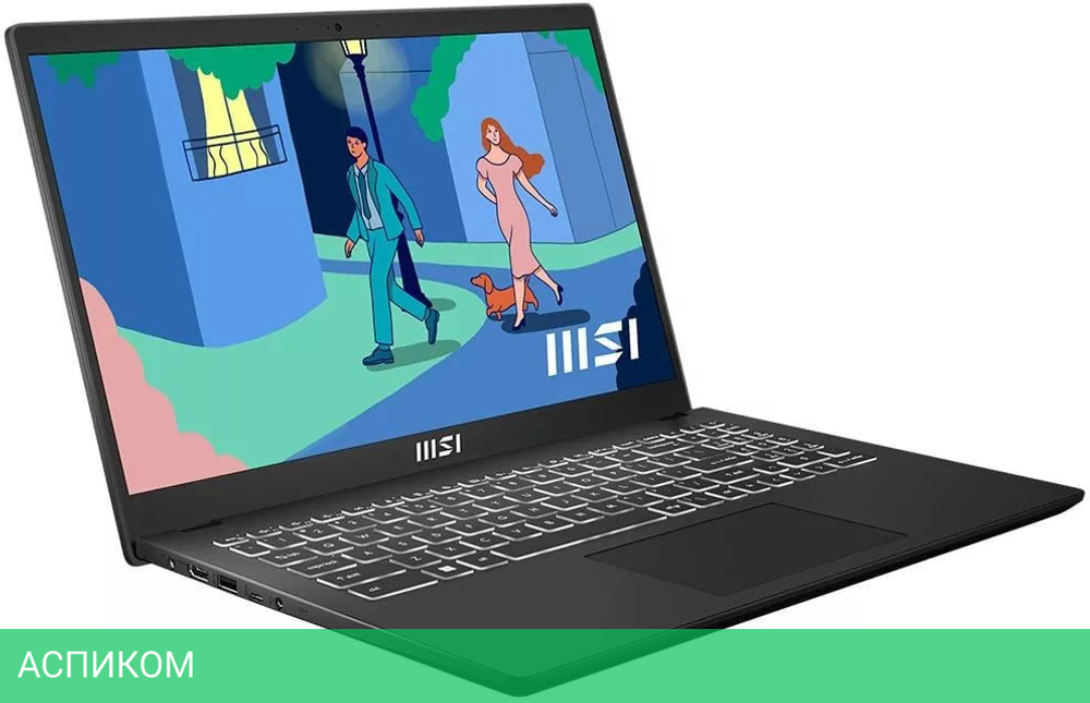 Ноутбук MSI Modern 15 B12MO-1058XBY