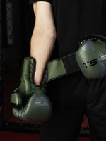 Перчатки для бокса Tomorrow Star Warrior Green Black