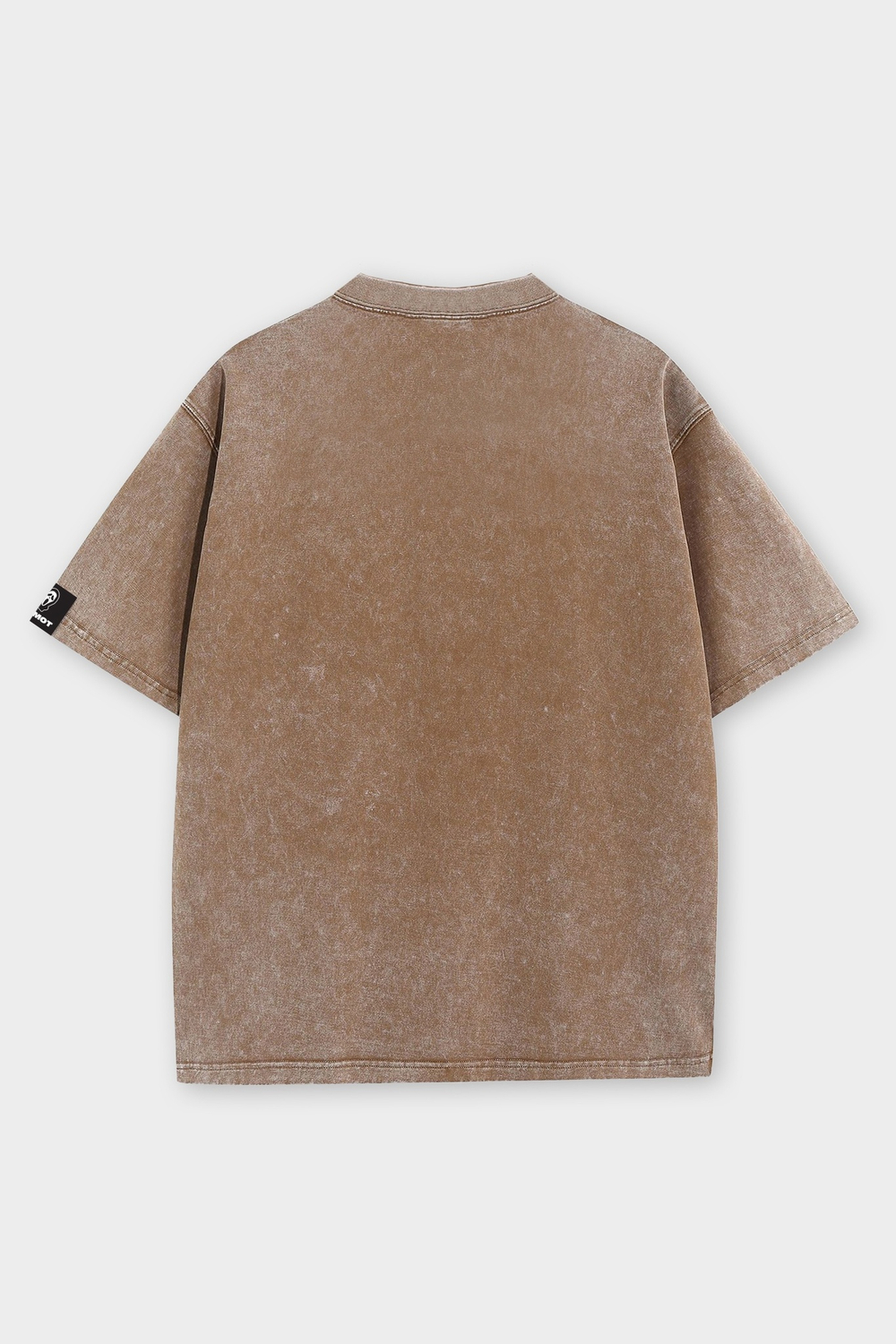 Футболка SHMOT "BLANK" GARMENT DYE Бежевый