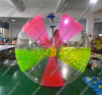 Аттракцион Водный шар ПВХ «Карамель» 1,8*1,8*1,8 м