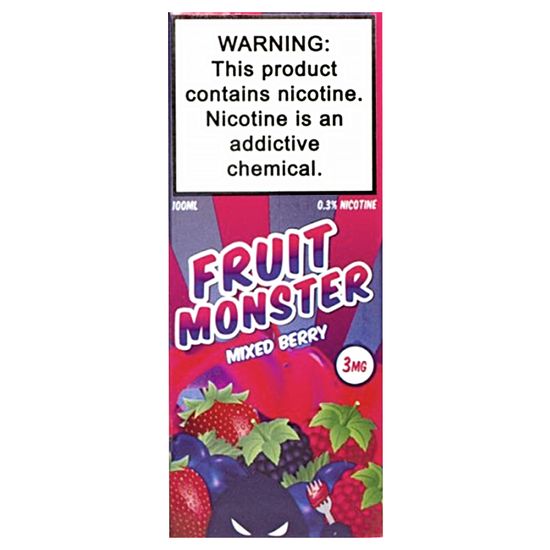 Жидкость Fruit Monster (100 мл, 3 мг) Mixed Berry