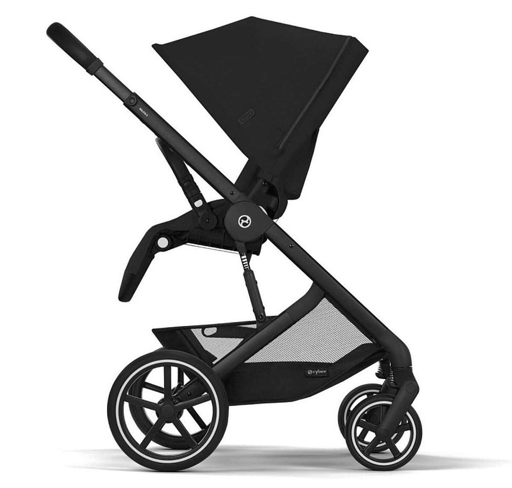 Коляска Cybex Balios S Lux BLK 2025 Cloud G i-Size Almond Beige Plus 3 в 1 Moon Black