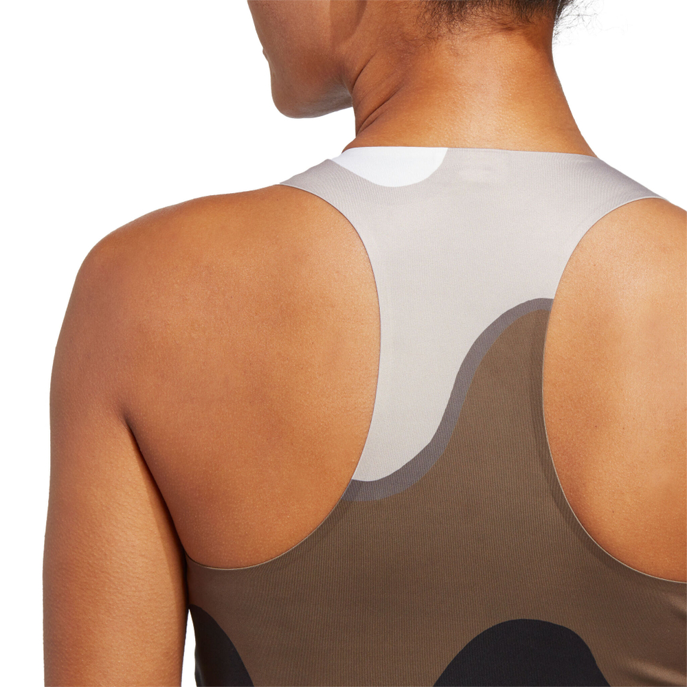 Женская теннисное платье adidas T Premium Dress Women - Black, Multicoloured