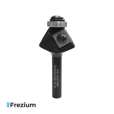 Конусная фреза по дереву со сменными пластинами "O.G.Germany" (D27,43xL12xS8 30°)