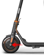 Заглушки передние для Ninebot F20, F25, F30, F40, F65U (2 штуки)