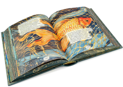 Пушкин А.С. "Сборник сказок". Подарочное издание в кожаном переплете