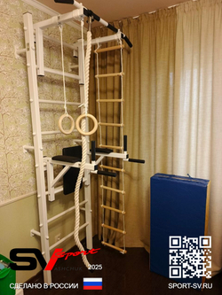 Монтаж шведской стенки Sv Sport в пеноблочные, газоблочные стены