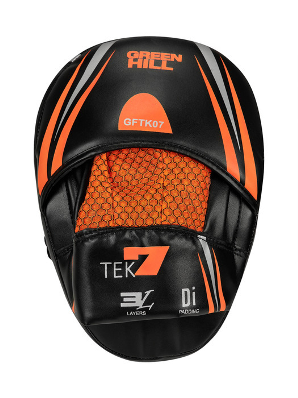 FMT-5260 Боксерские лапы TEK7 черно-оранжевый