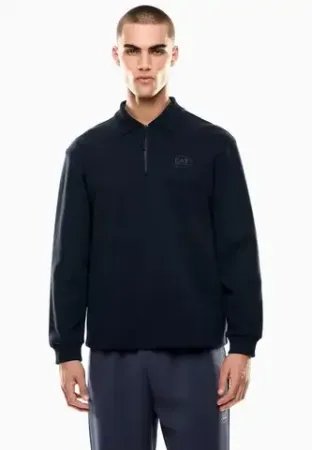 Поло с длинным рукавом