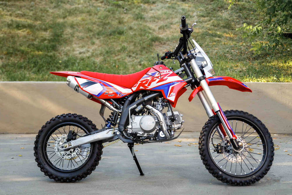 Питбайк Apollo RFZ START 125LE 17х14 Красный