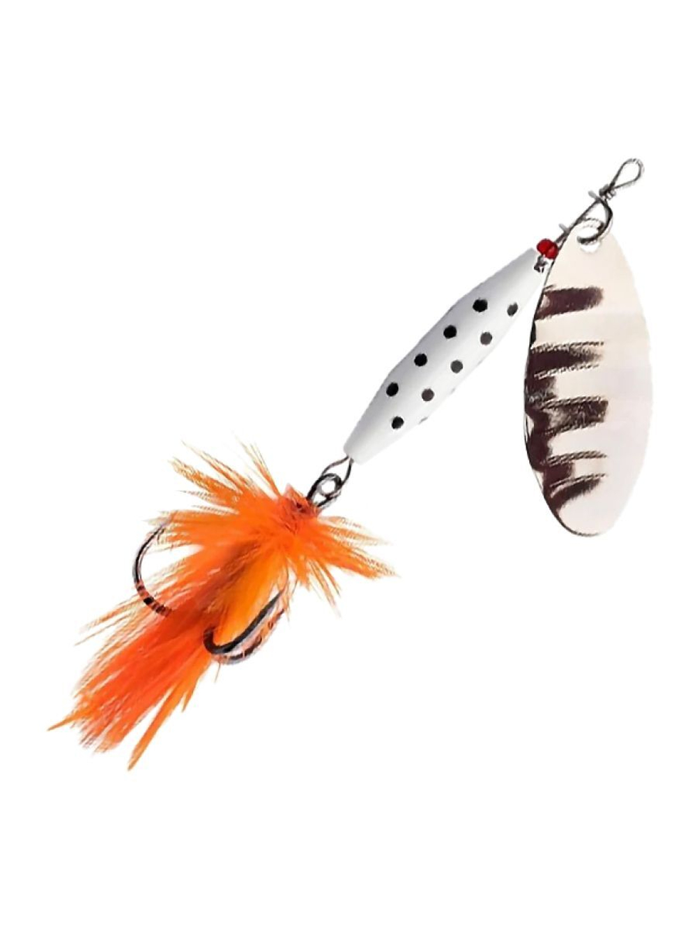 Блесна вращающаяся Abu Garcia Reflex White, 7 г, LF Silver